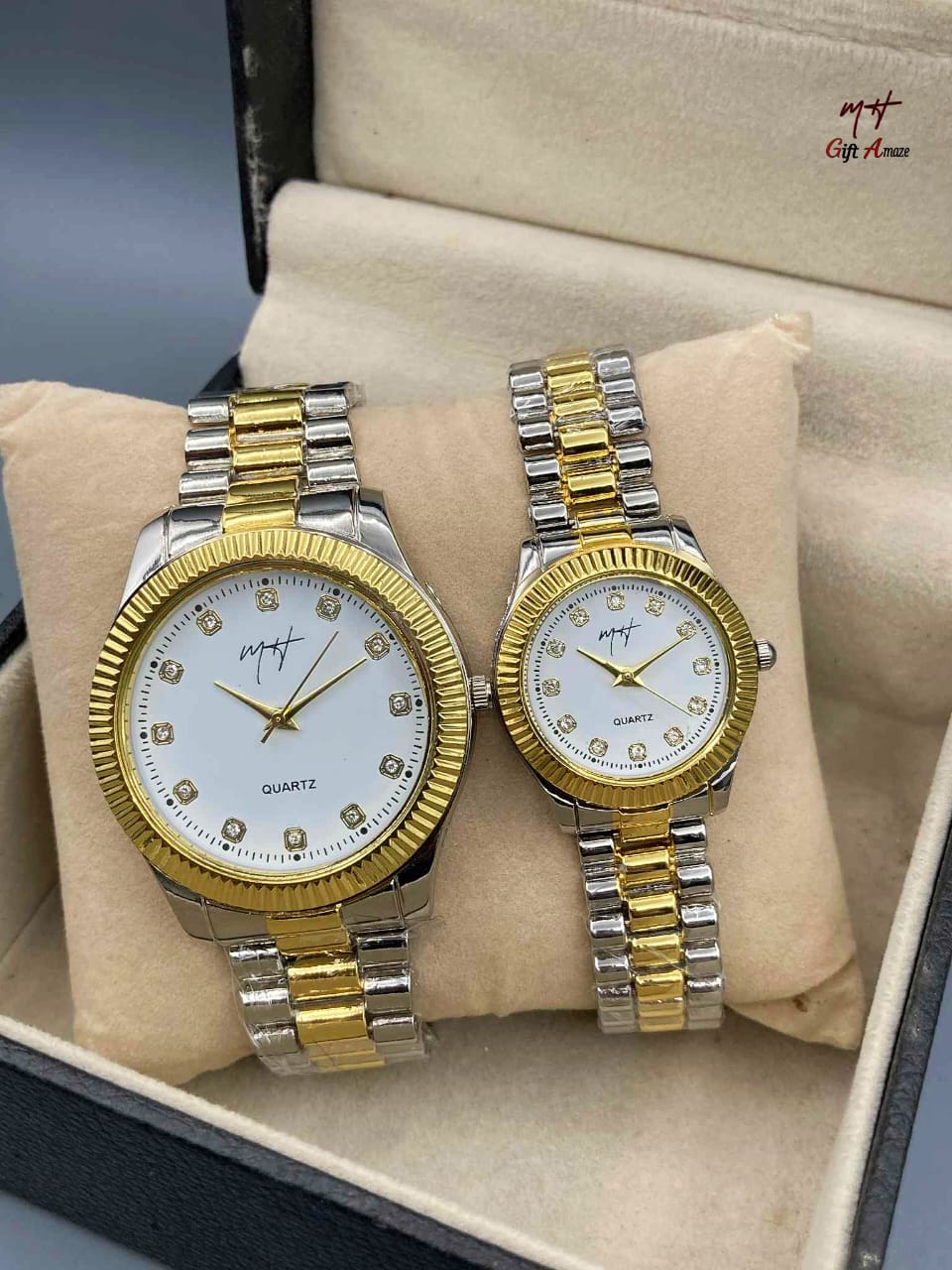 Royal Couple Watch Set ⌚💑✨