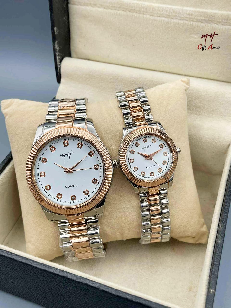 Royal Couple Watch Set ⌚💑✨