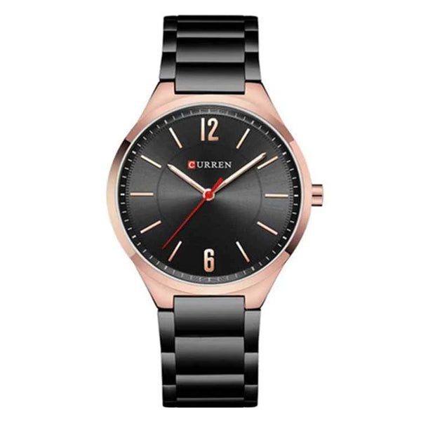 ✨ Curren Classic Black Watch