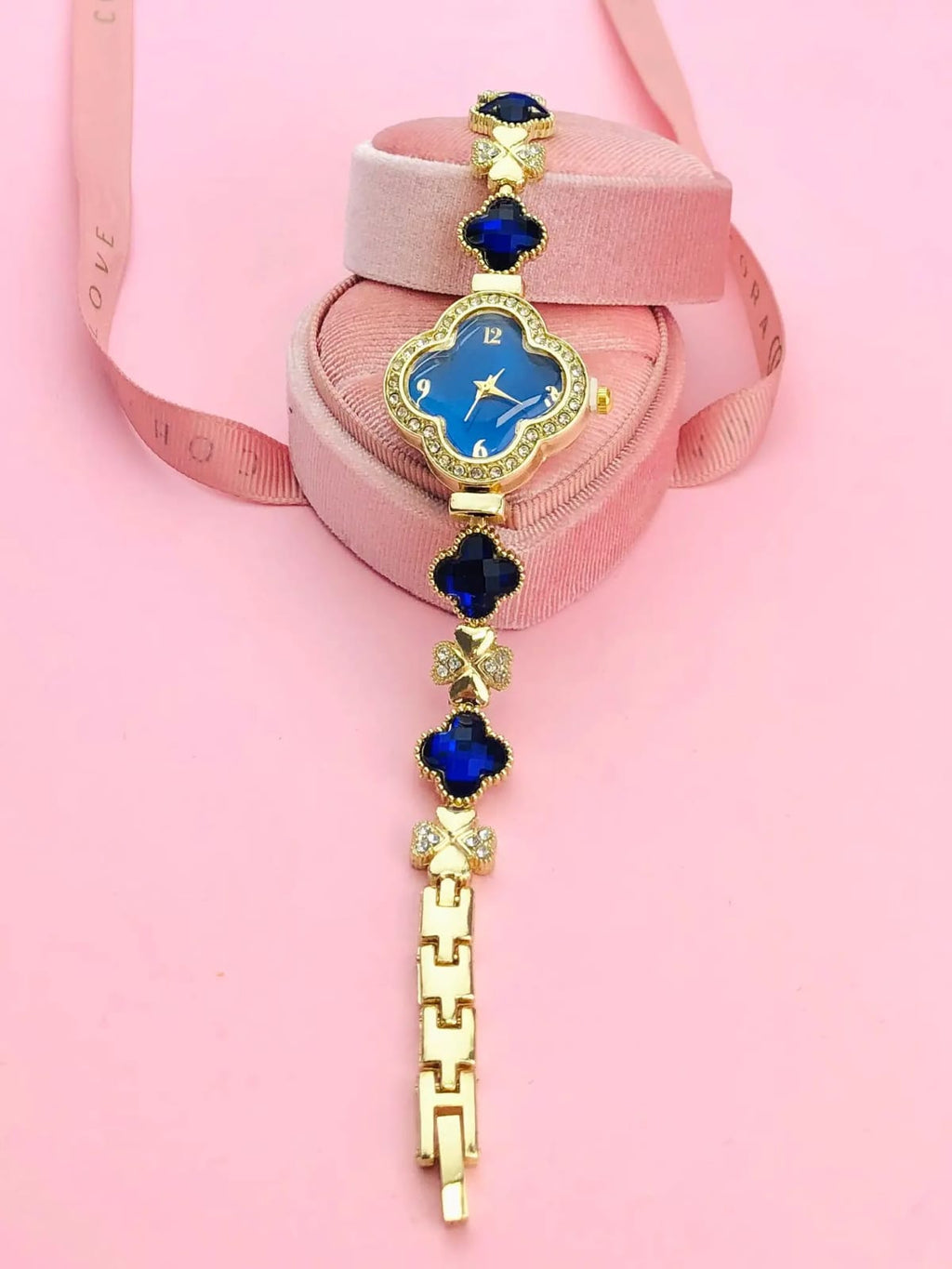 Golden Bloom Luxury Bracelet Watch