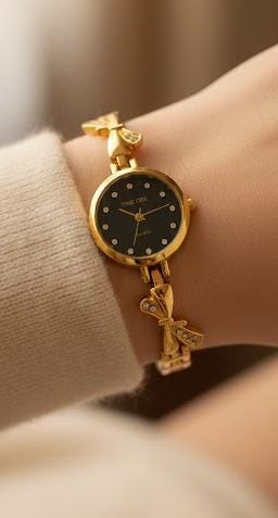 Royal Blossom Gold Watch