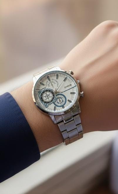 Silver Chrono Master