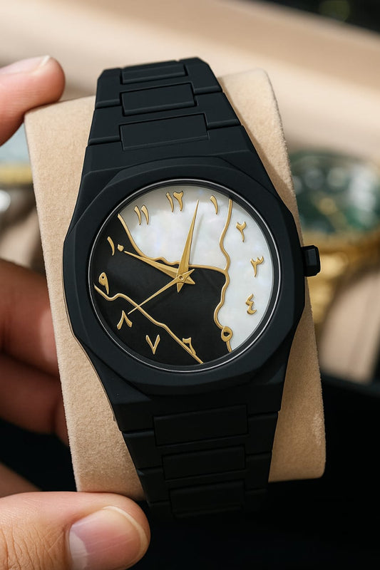 Aura Watch Marble Design