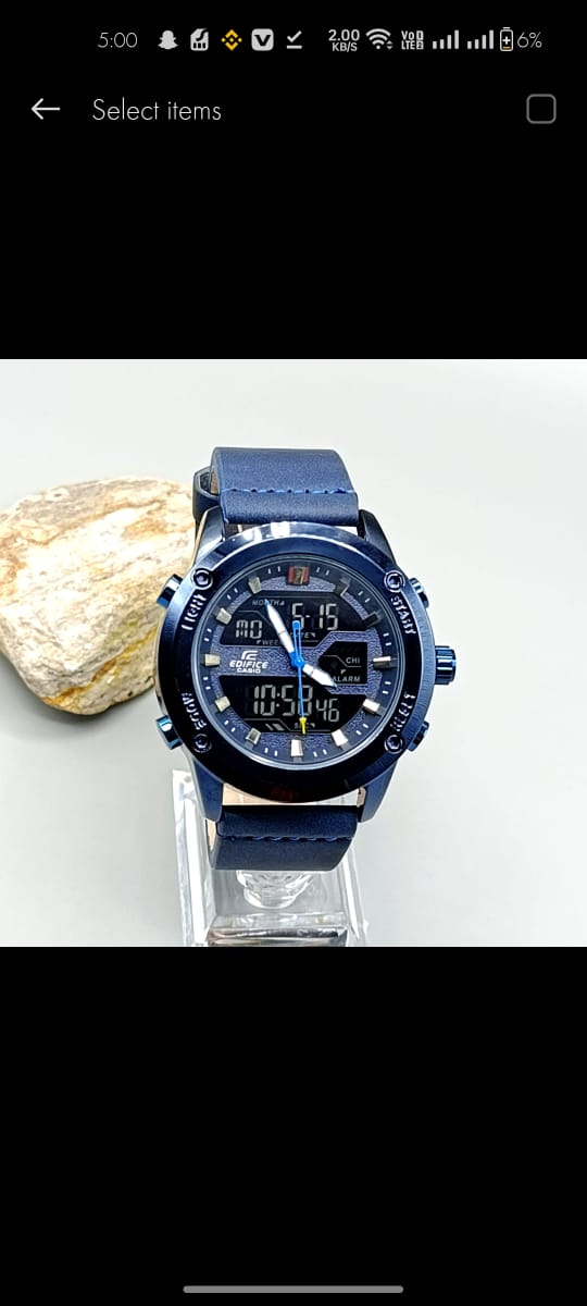 ✨EDIFICE CASID WATCH⌚